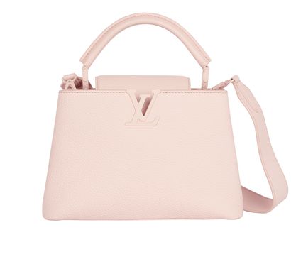 Capucines BB Bag, &pound;2,800, Handbags, Pink, Leather, Front view